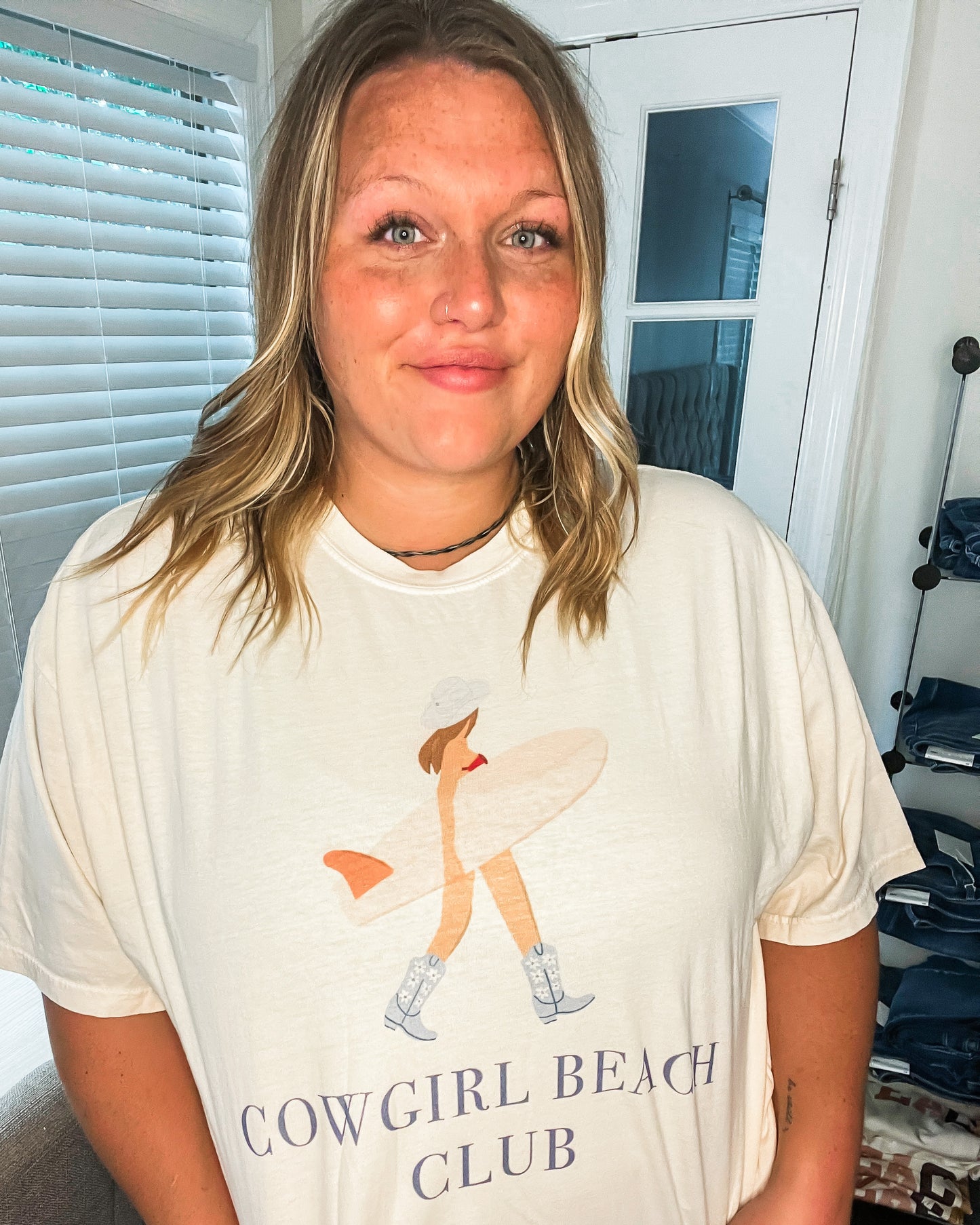 Cowgirl Beach Club Tee