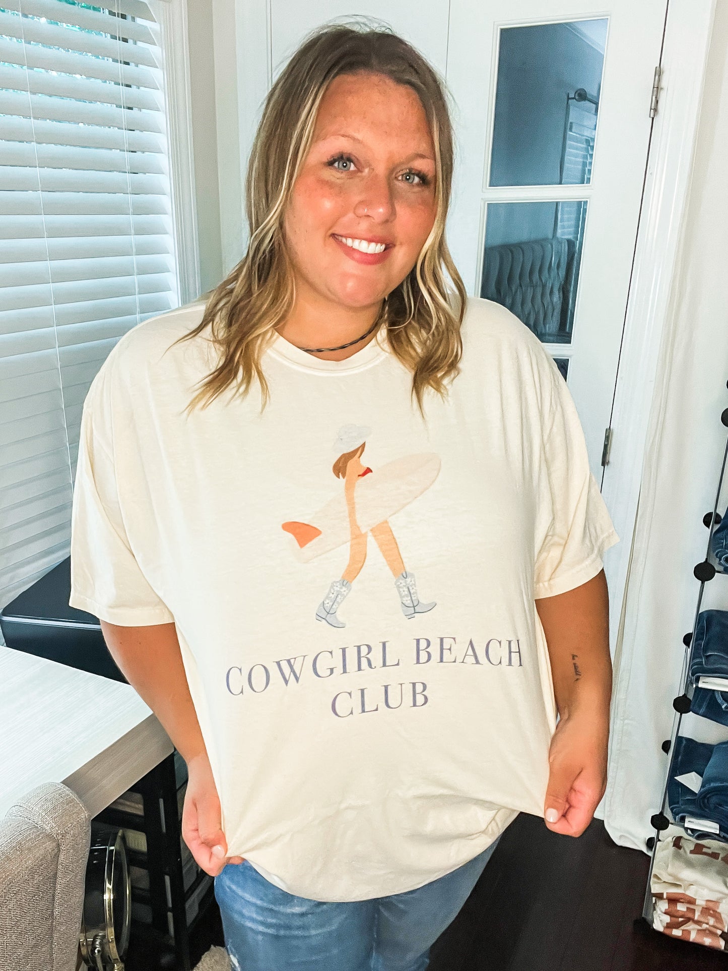 Cowgirl Beach Club Tee