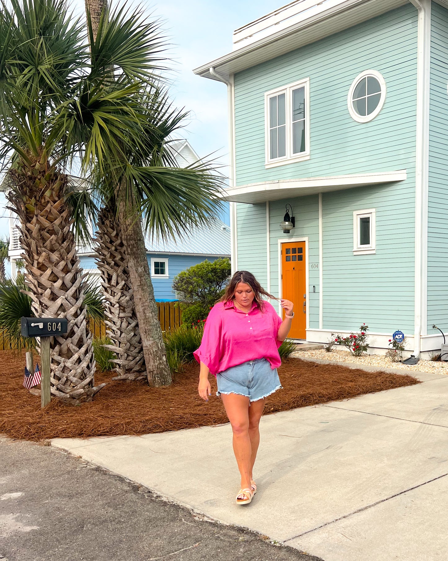 Uptown Girl Pink Blouse