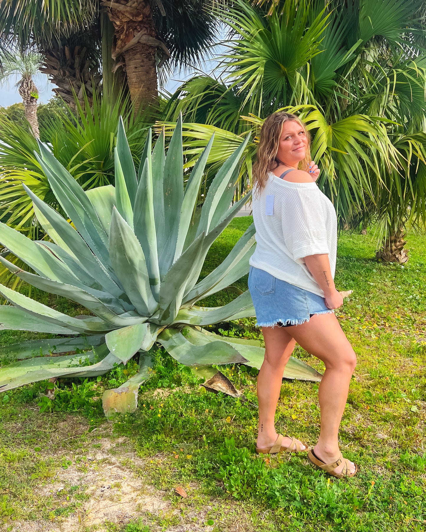 Coastal Charm Lightweight Knit Top