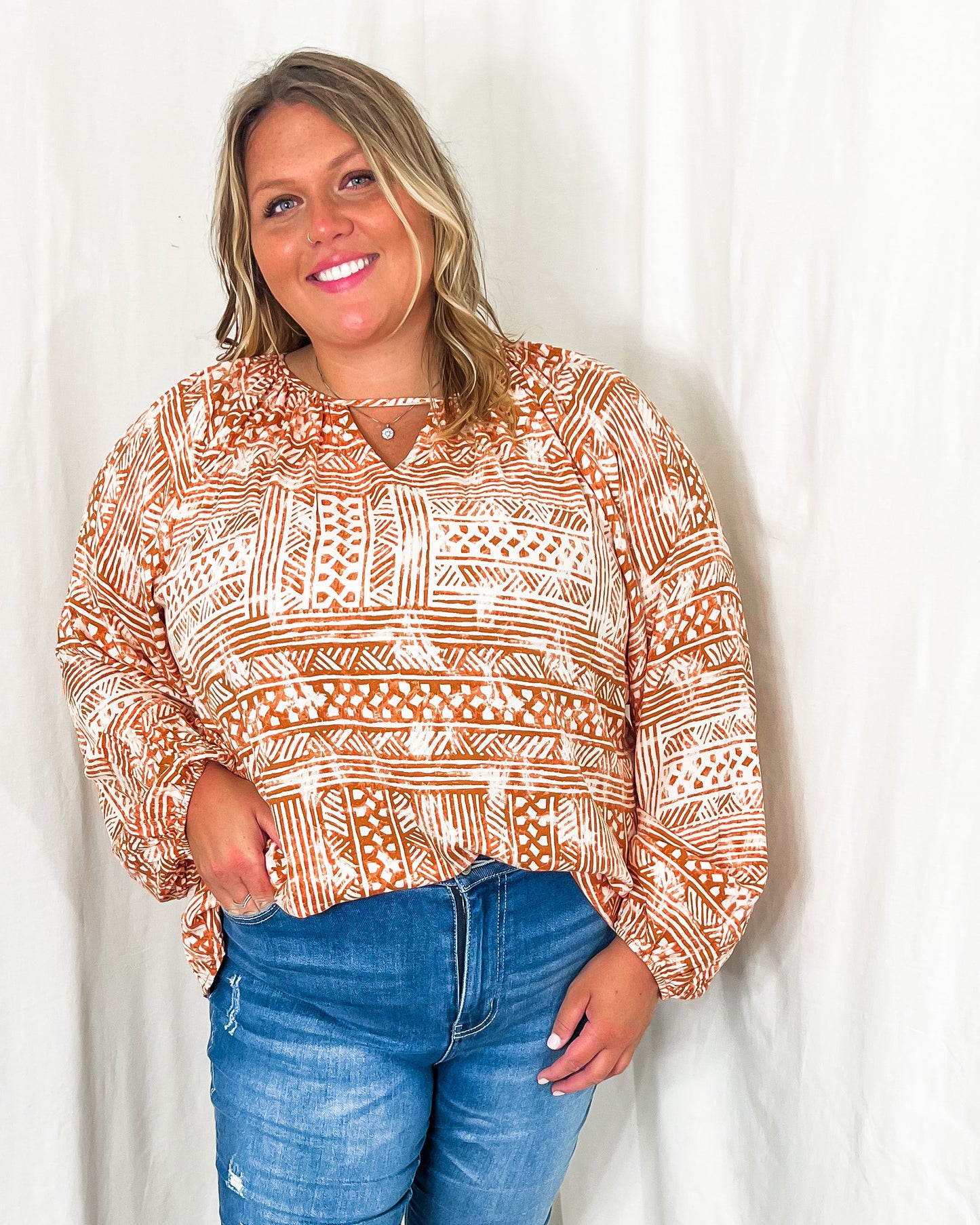 9 to 5 Aztec Top