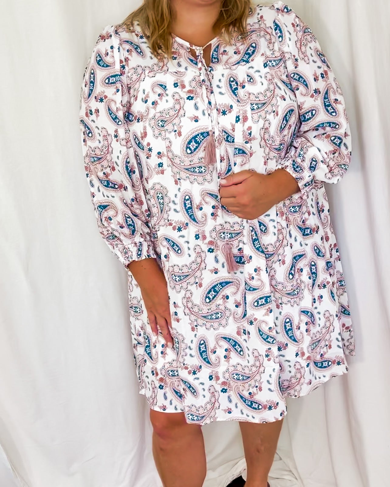 Hold Your Horses Paisley Dress