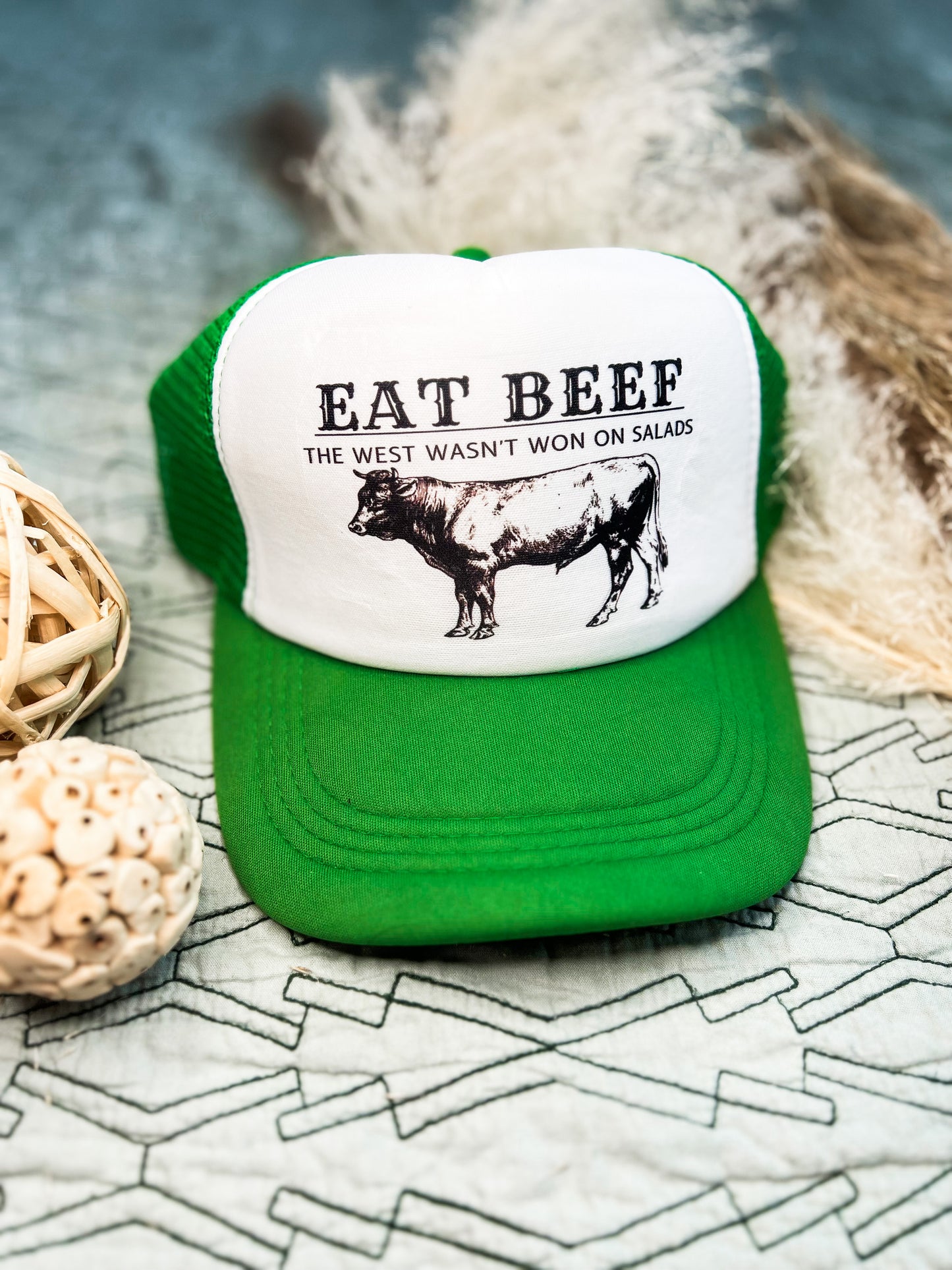 Eat Beef Trucker Hat